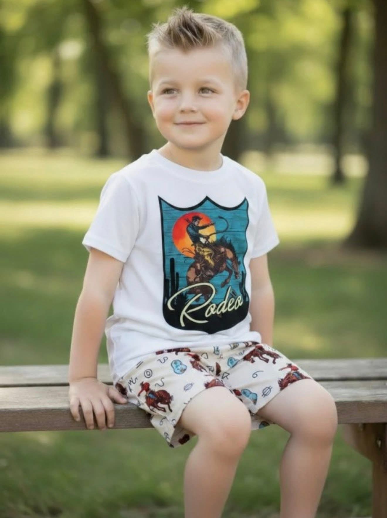 Boys short set