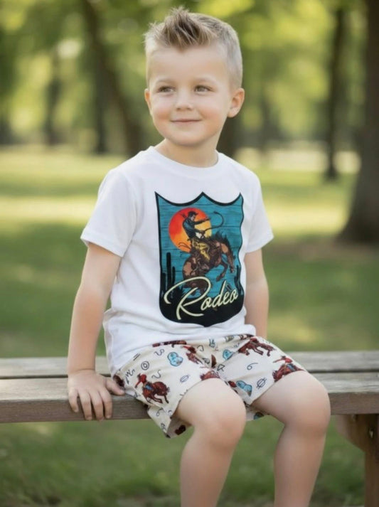 Boys short set